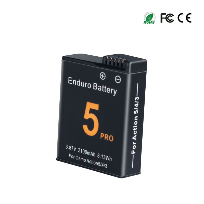 Suitable for Dji Action5 Pro/4 /3 Battery Long Life Osmo 360 Sports Camera Battery