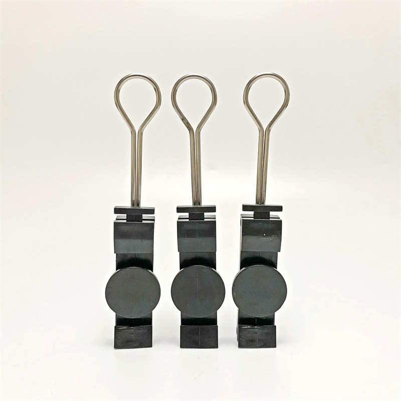 Fixed Hardware Anchor Wire Clamp Plastic Fastener Ftth Fiber Optic Broadband Accessory S-Type Fixing Piece Connector