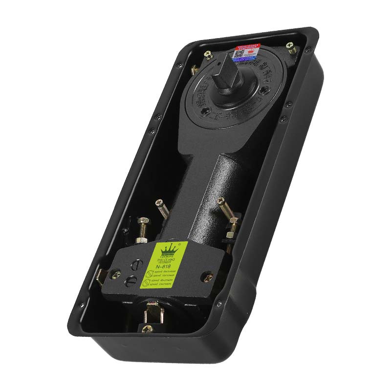 Gekrone Hydraulic Floor Spring N818 Glass Door Frameless Framed 170kg Shaft Accessories Ground Spring Manufacturer Wholesale