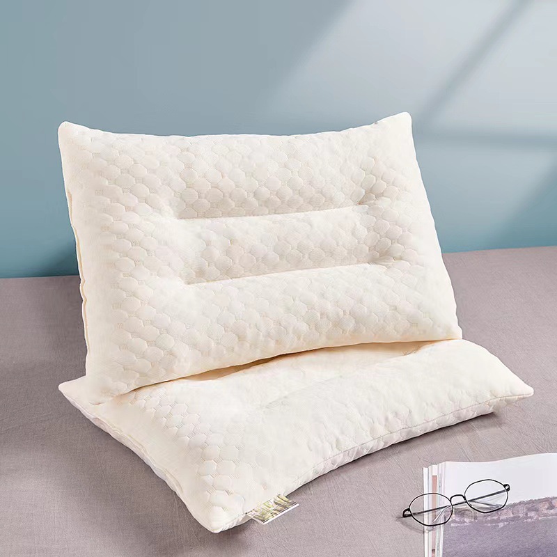 Factory wholesale Thailand latex particle pillow will sell gifts adult latex pillow massage cervical pillow core wholesale