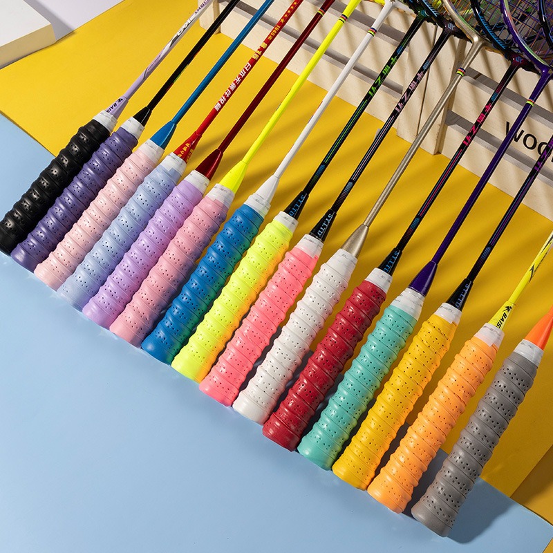 Badminton Racket Keel Hand Glue Tennis Racket Perforated Breathable Sweat-Absorbent Band Slingshot Fishing Rod Anti-Slip Wrapping Band