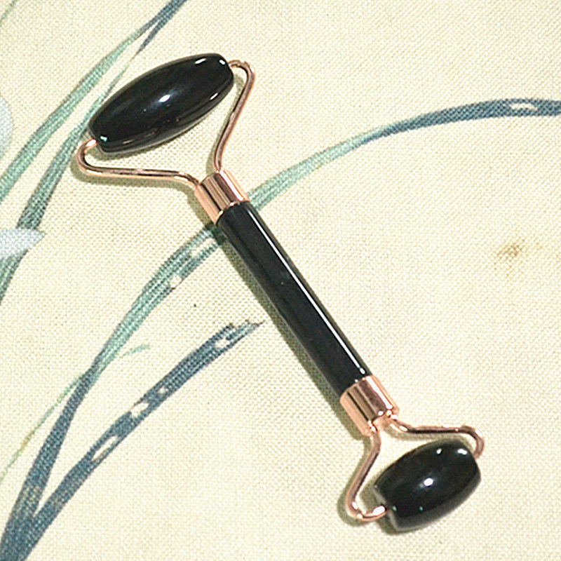 Face Rolling Resin Jade Wheel Non-Face Massager Lifting and Firming Roller Facial Massager Pushing Face Scraping