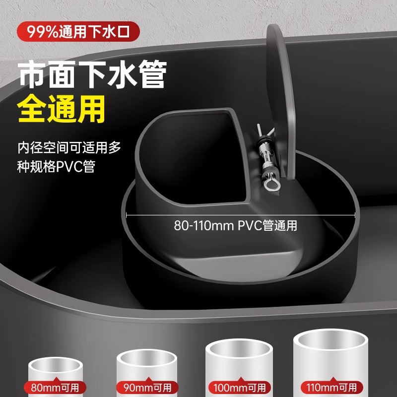 Temporary Toilet Decoration Special Simple Disposable Flush Site Construction Plastic Toilet Toilet Large Size Sitting