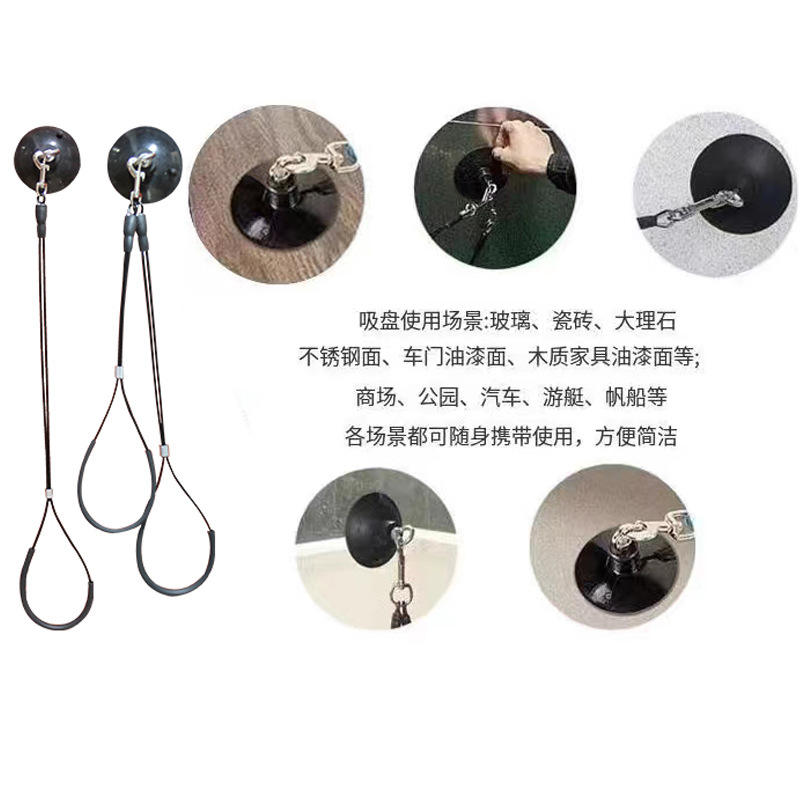 Pet Beauty Hanging Rope Lanyard Beauty Table Hanging Rope Dog Cat Bathing Fixed Rope Steel Wire Beauty Rope Suction Cup