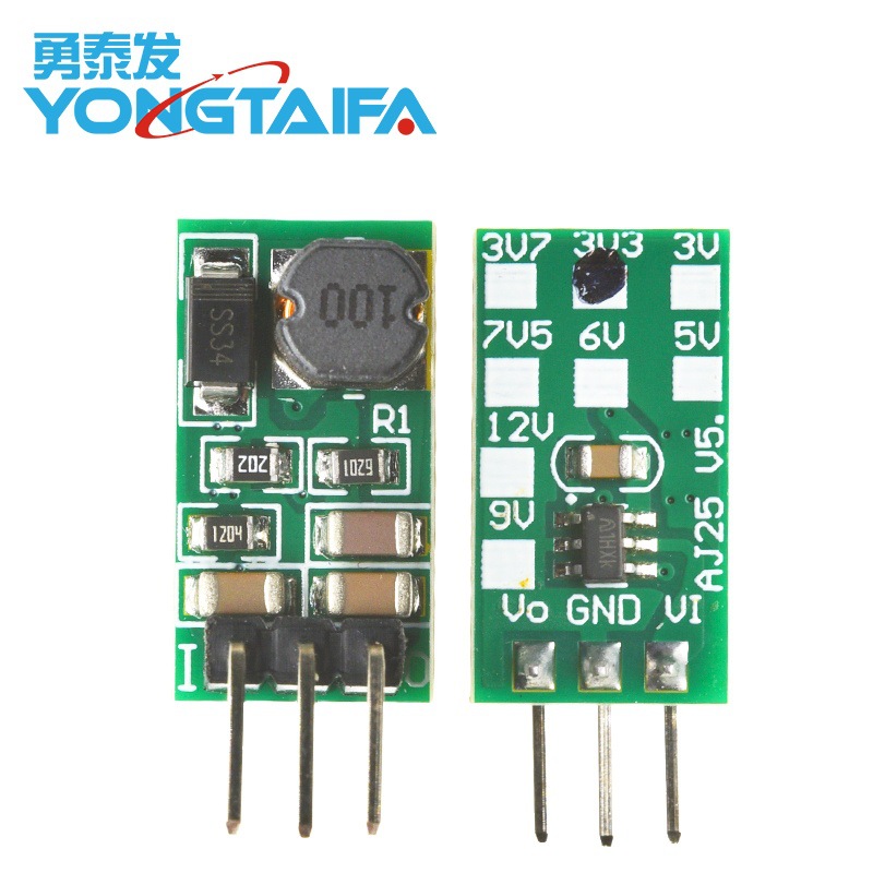 Step-Down Conversion Power Supply Module Mini 5-40V to 3/3.3/3.7/5/6/7.5/9/12V 1A Conversion Board