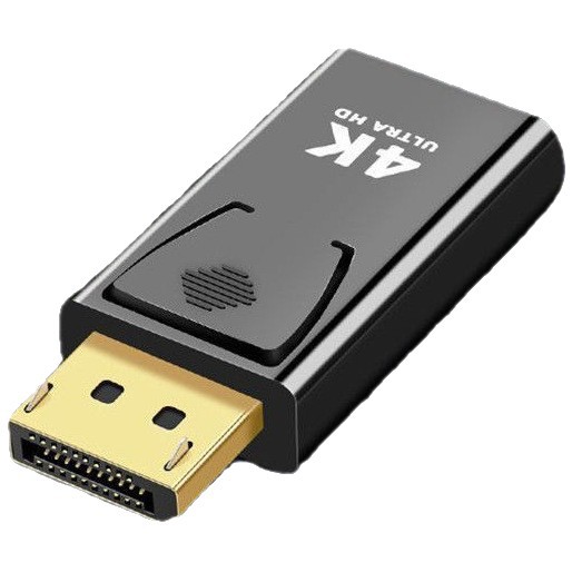 Dp to HDMI Adapter Displayport Interface to Tv Computer Monitor 4Kdp to HDMI