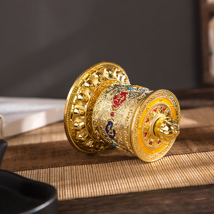 Finger Twisting Wheel Finger Tip Twisting Relief Alloy Manual Bucket Office small size Height 9 Width 8.5