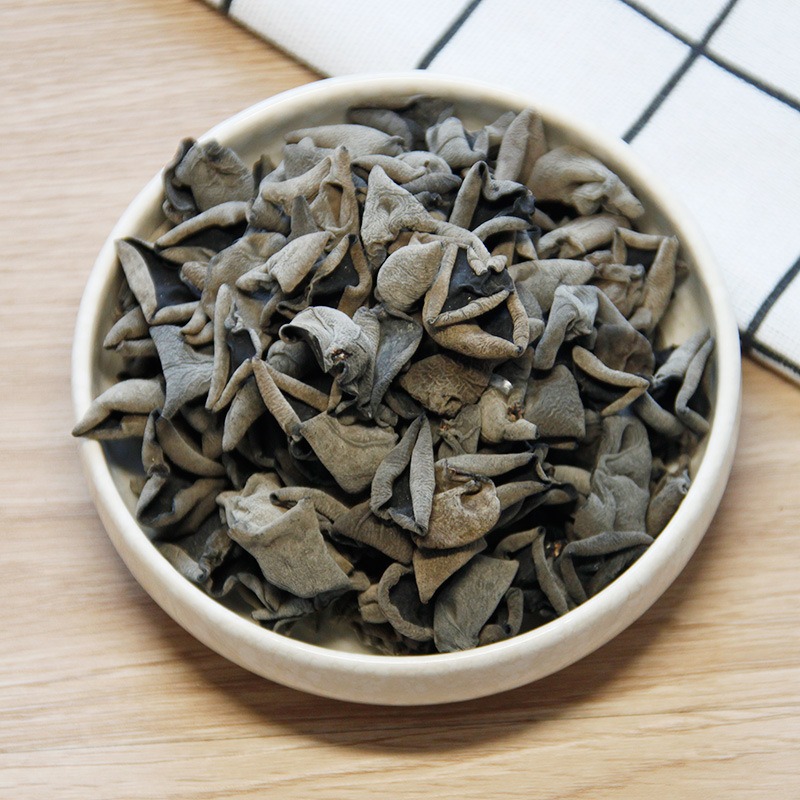 Authentic Northeastern 250g Certified Organic Black Fungus in Bags, High Germination Rate, Thick Flesh, Rootless, Dried Goods for Home Use