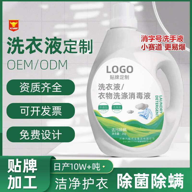 Liuhe Clothing Disinfectant Machine Hand Washing Laundry Detergent Diagonoroidylene Clothing Sterilization Liquid Custom Oem