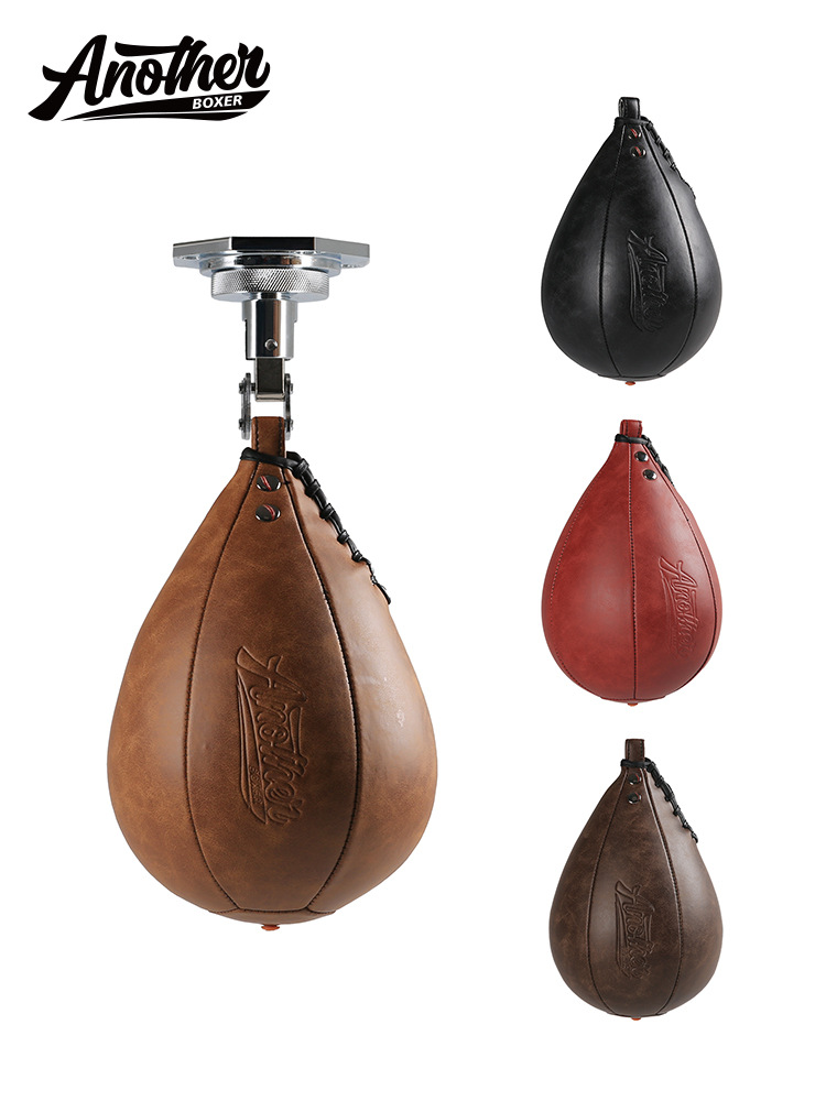 Boxing Speed Ball Hanging Adult Professional Boxing Training Pear Ball Reaction Vent Ball Fighting Pear-Shaped Elastic Ball