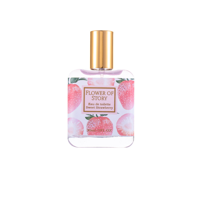 The Story of Flowers Internet Celebrity Live Broadcast Popular Girl Student Women's Perfume Long-Lasting Light Fragrance Fresh Osmanthus Light Fragrance 30ml