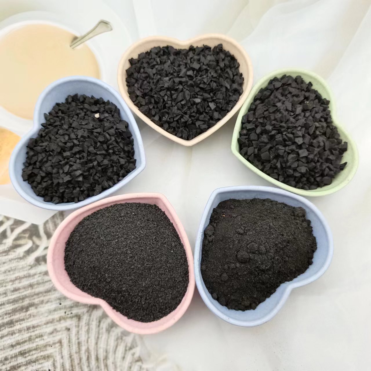 Wholesale Waste Tire Powder Supply Asphalt Waterproof Membrane Self-Replenishing Rubber Powder Rubber Particles Oil Field Leak Repair