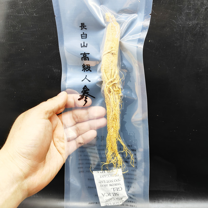 [Vacuum independent packaging] dry ginseng whole root wholesale Changbai Mountain ginseng a bag of origin wholesale