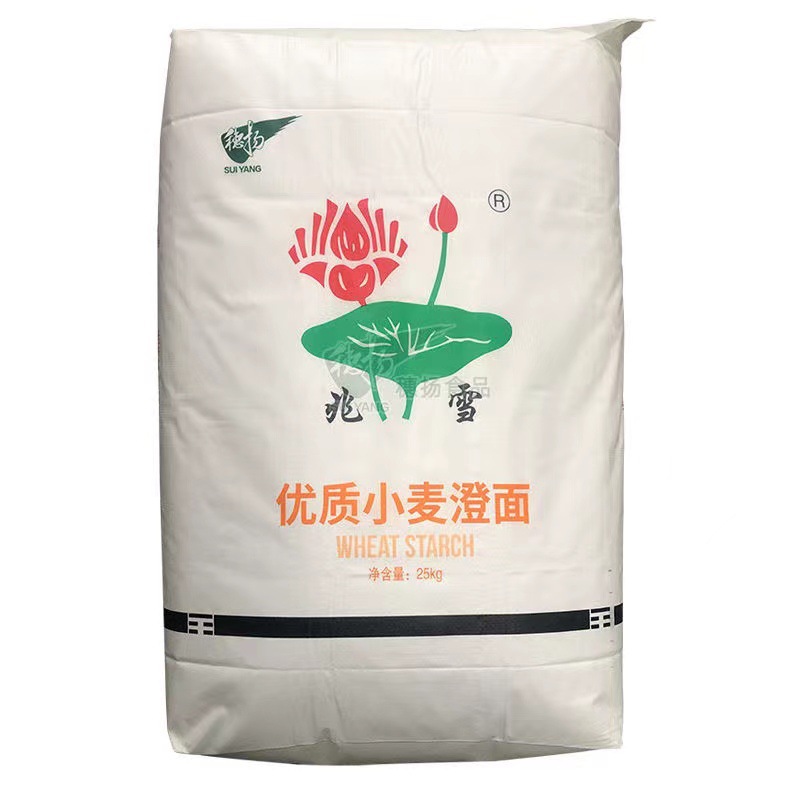 In-Stock Commercial Wheat Starch Premium Tapioca Flour for Kitchen Thickening, Making Rice Noodles, Crystal Dumplings, Factory Wholesale