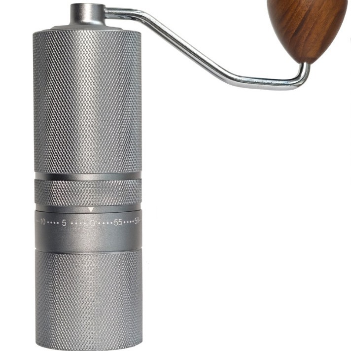 Source Factory Hand-Cranked Seven-Star Coffee Machine Steel Core Hand Grinder Coffee Grinder Hand-Cranked Bean Grinder Drop Shipping Labeling