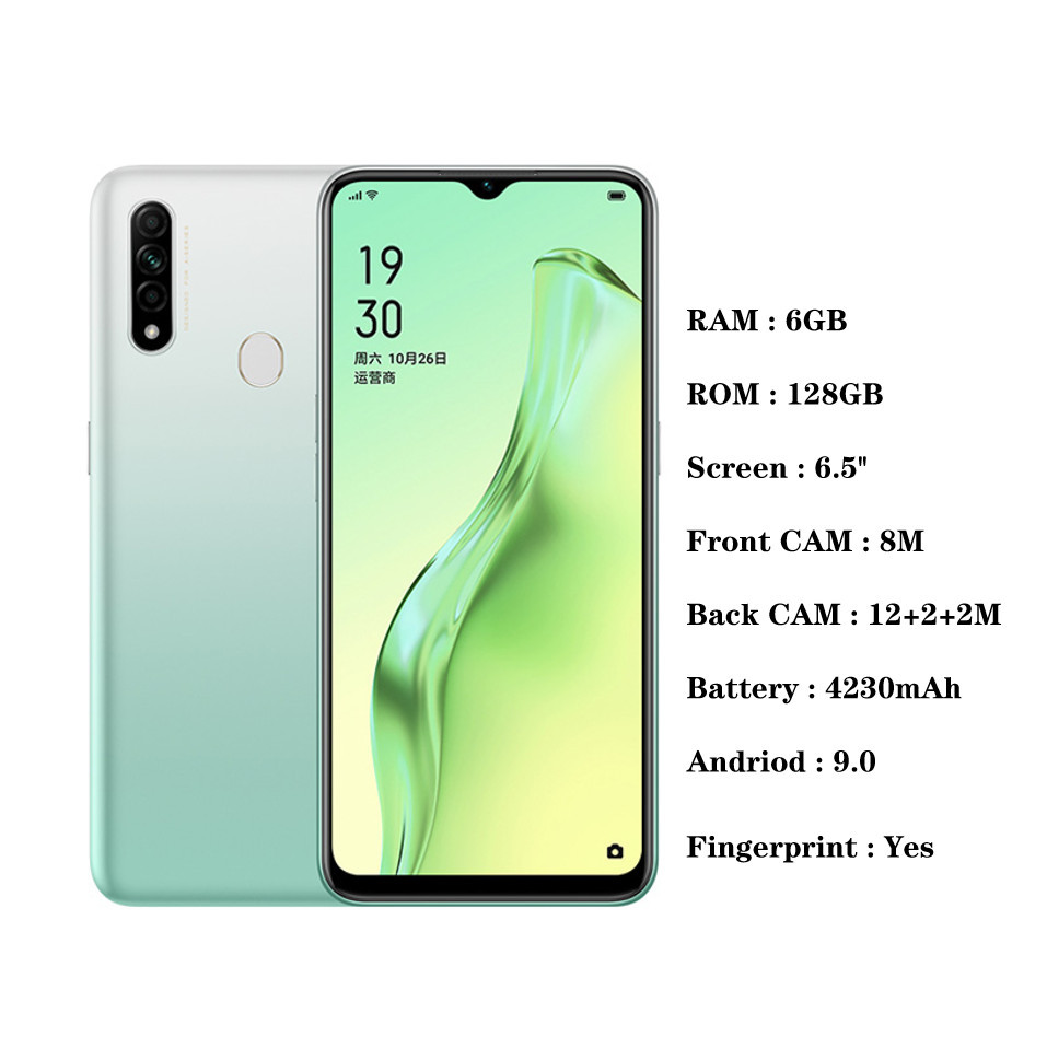 Cross-border OPO A31 6 128GB International Edition Cheap Smartphone Google Foreign Trade Multi-Mandarin