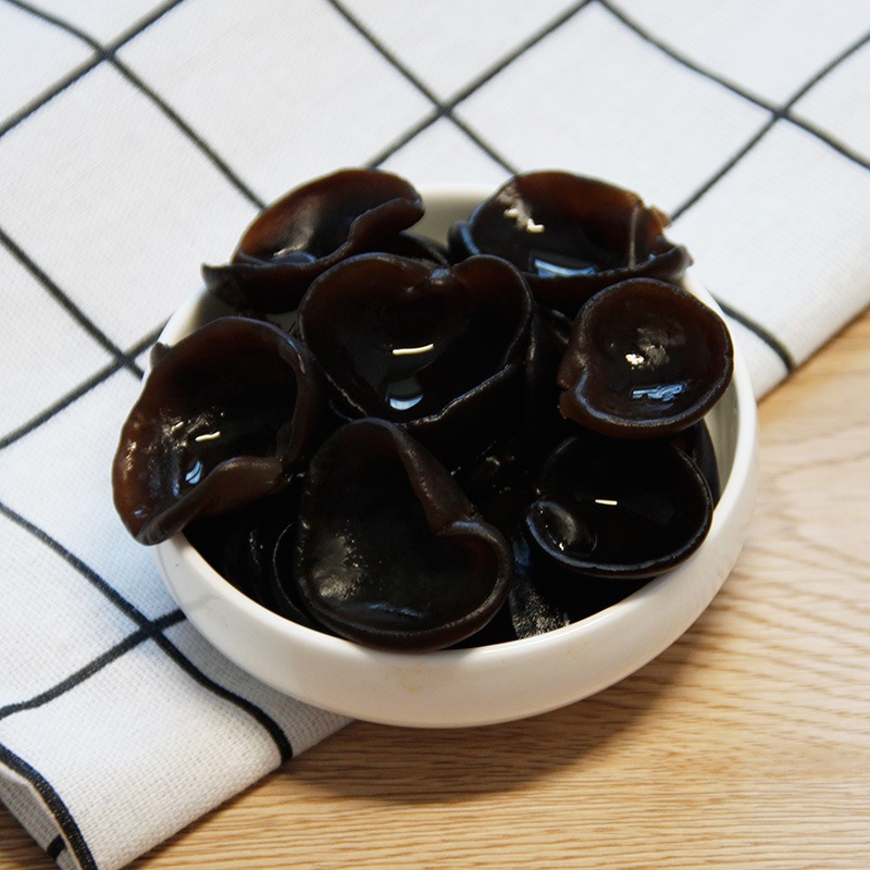 Authentic Northeastern 250g Certified Organic Black Fungus in Bags, High Germination Rate, Thick Flesh, Rootless, Dried Goods for Home Use