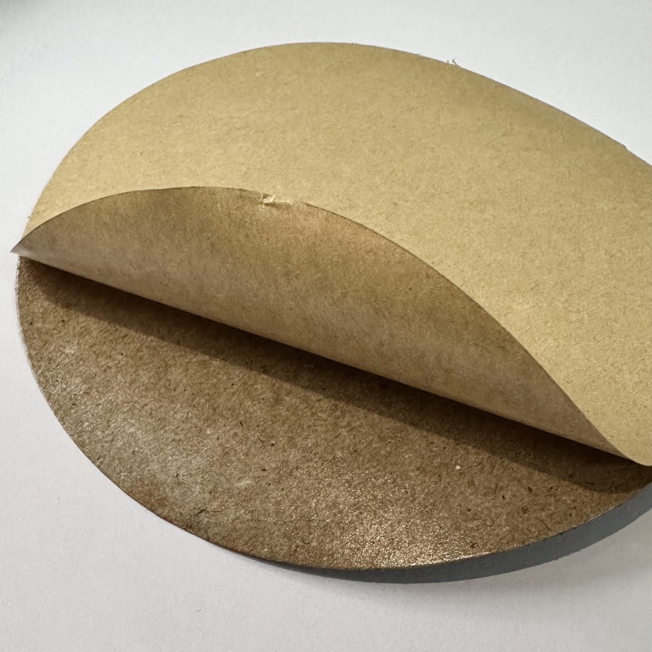 180g Kraft Paper/210D/Spunlace Cloth/Pu Material/Long Hair Flocking Cloth with Adhesive Backing Suitable for Jewelry Box Leather