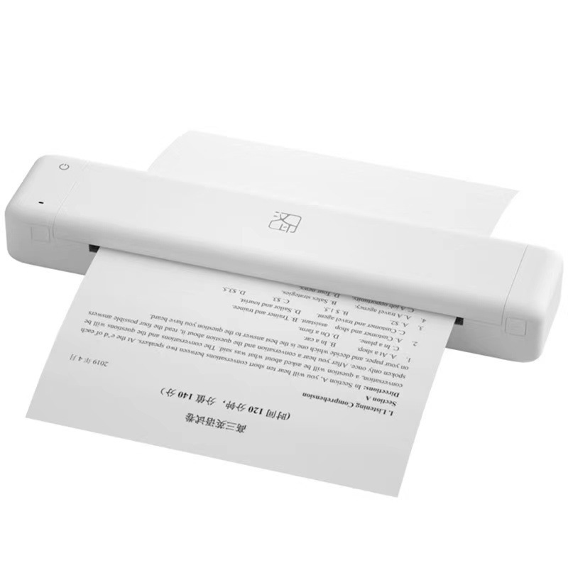 Hprt Hanyin Mt800 Portable A4 Printer Office Home Student Homework Bluetooth Thermal Transfer Printing