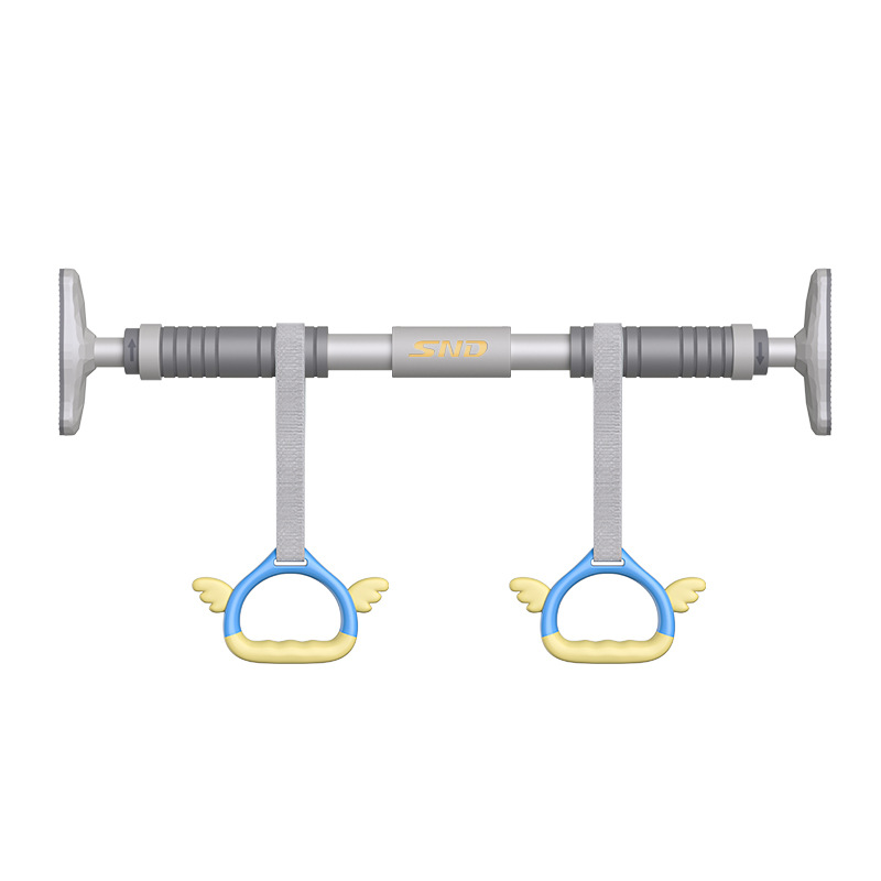 SND door horizontal bar household indoor pull-up rod non-perforated children's lifting ring horizontal and parallel bars fitness booster hook
