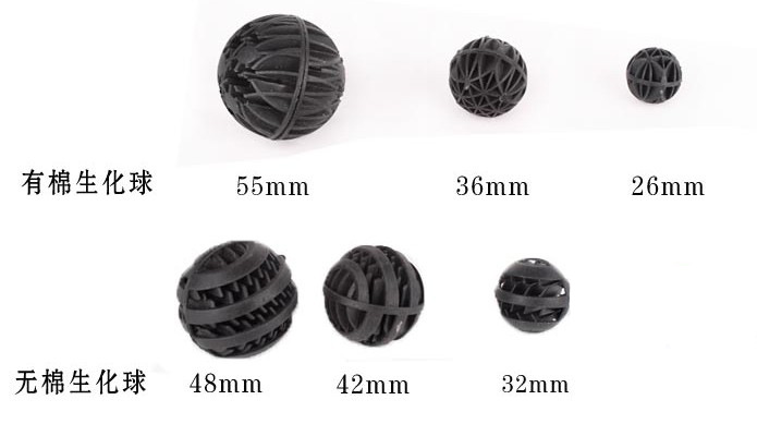 Fish Tank Biochemical Balls, Fish Pond Filter Materials, Silent Water Purification Filter Materials, Nitrifying Bacteria Cultivation, Fish Tank Biological Balls