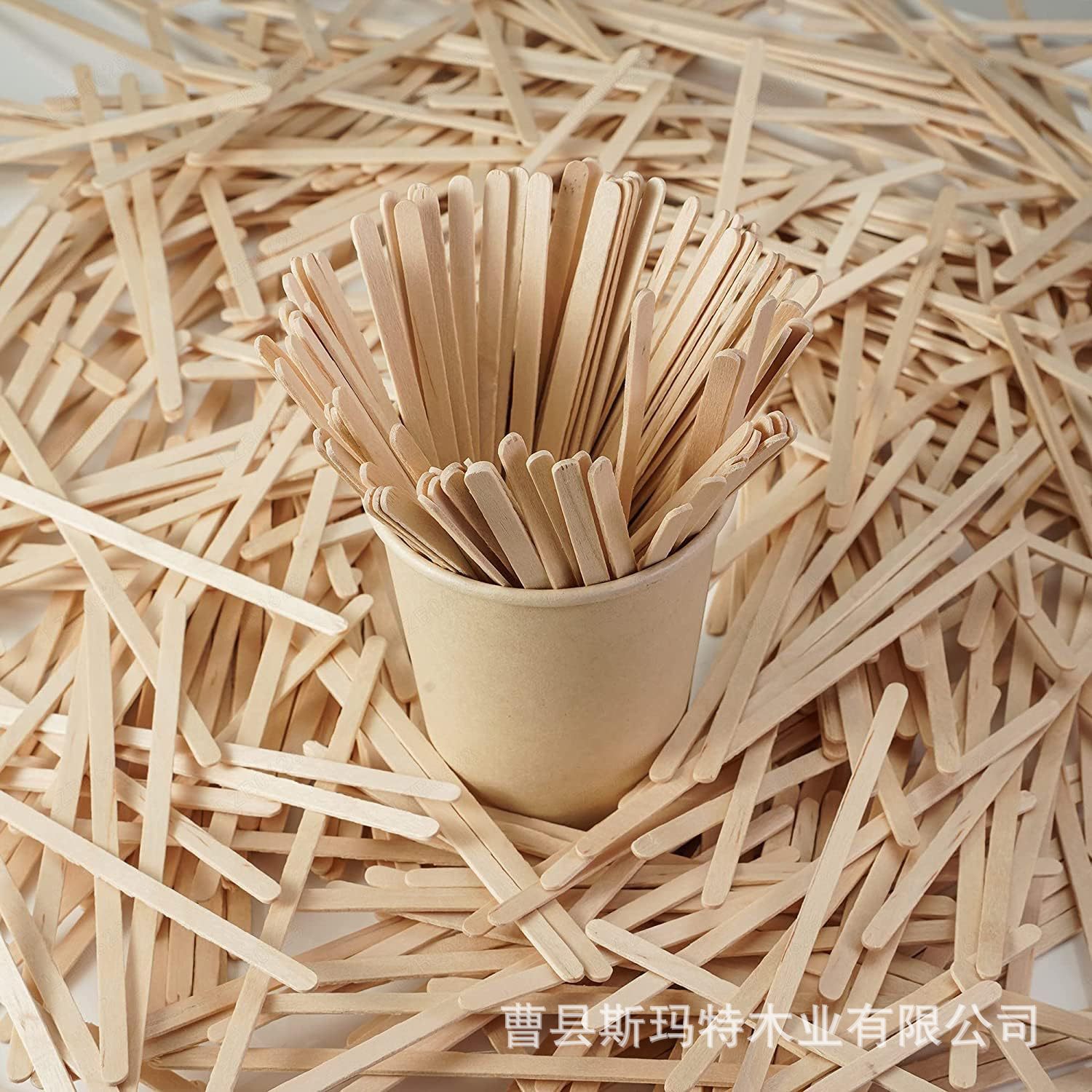 Wooden Coffee Stick Disposable Milk Honey Stirring Stick Beverage Stirring Sauce Stirring Stick