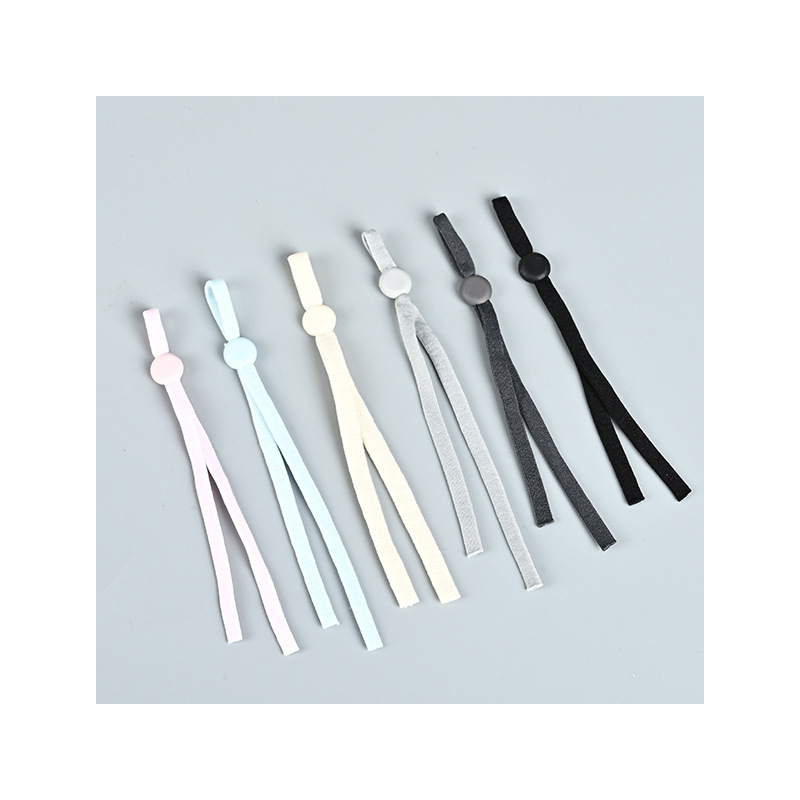Mask Ear Strap Adjustment Strap Round Adjustment Mask Ear Rope Anti-Slip Buckle Elastic Band Eye Mask Flat Buckle Ear Strap Rope