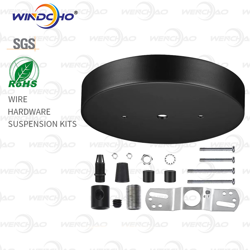 AAA disc complete specifications 60mm-400mm ceiling plate white black gold chandelier disc table lamp base