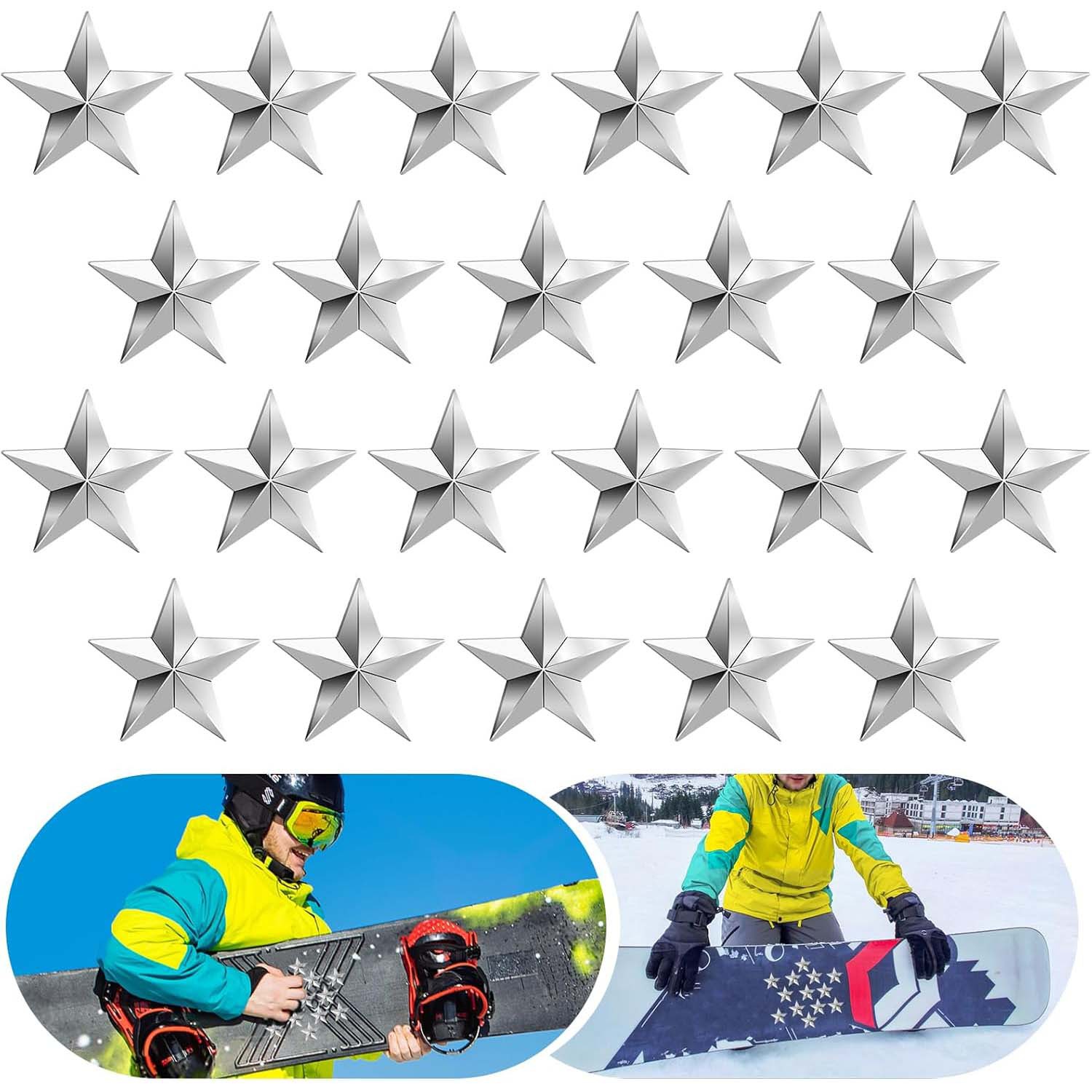 Пад для сноуборда с шипами в форме пятиконечной звезды, противоскользящий пирамидальный шип, обеспечивает дополнительное сцепление, самоклеящийся противоскользящий шип