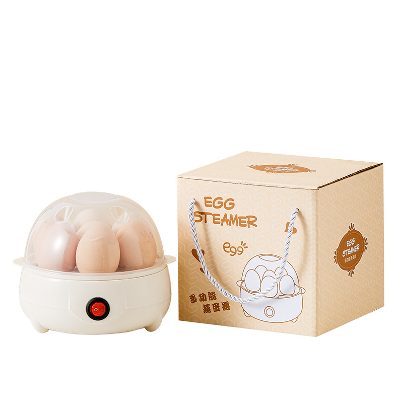 Multifunctional Mini Household Electric Egg Steamer, Egg Cooker, Automatic Power-Off, Anti-Dry Burning, Opening Gift, Practical Souvenir