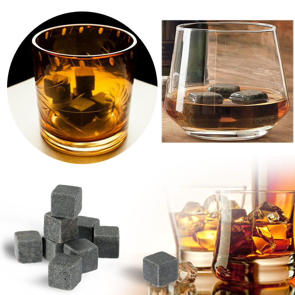Whiskey Stones of Various Specifications, Whiskey Ice Stones, Ice Stones, Gypsum Ice Cubes