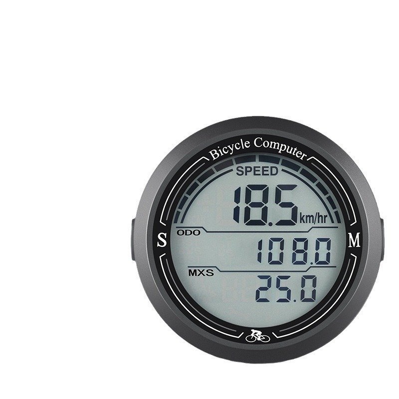 Cross-Border New Waterproof Wired Backlight Mountain Bike Speedometer Cycling Long Endurance Bicycle Luminous Computer