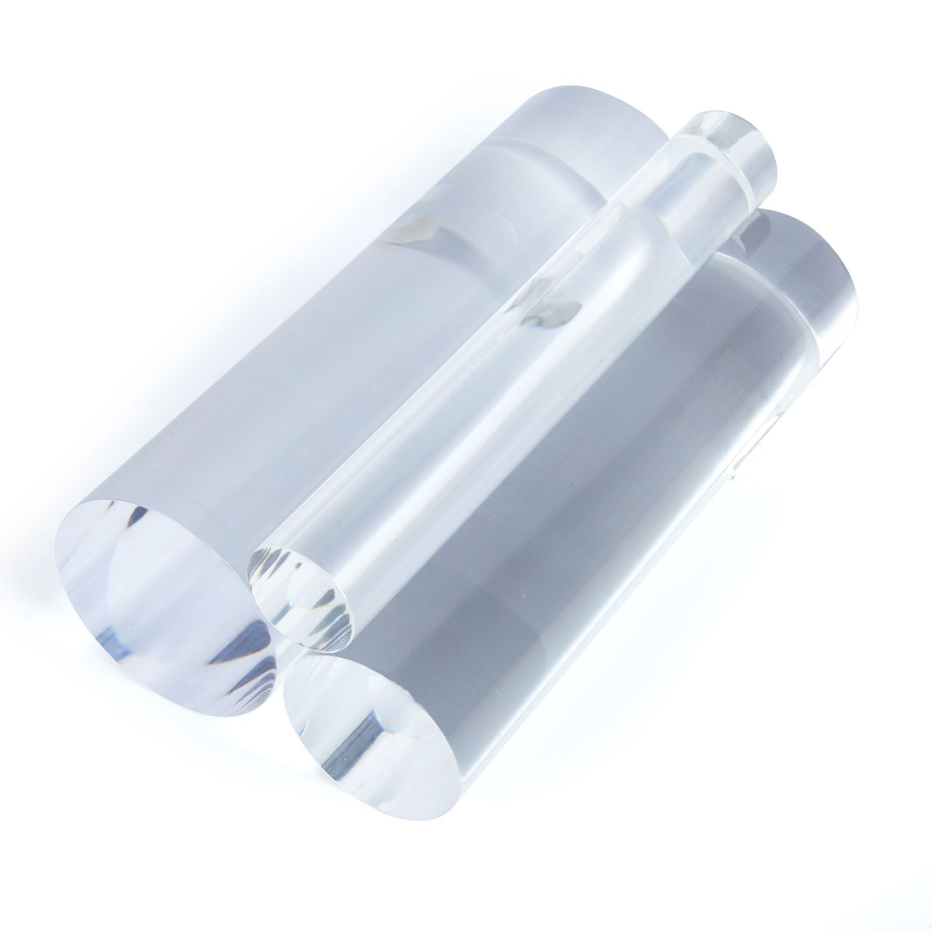 Factory Wholesale High Transparent Solid Acrylic Round Rod Plexiglass Rod Lighting Fixture Display Stand Clay Rod