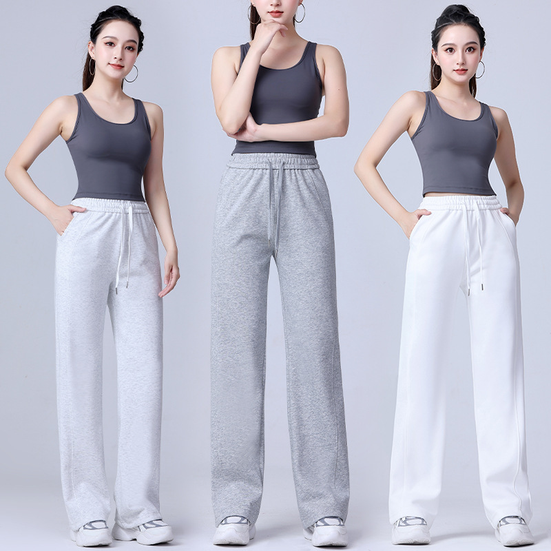 Новая осенне-зимняя одежда для квадратного танца, высокие повседневные брюки, женская спортивная одежда