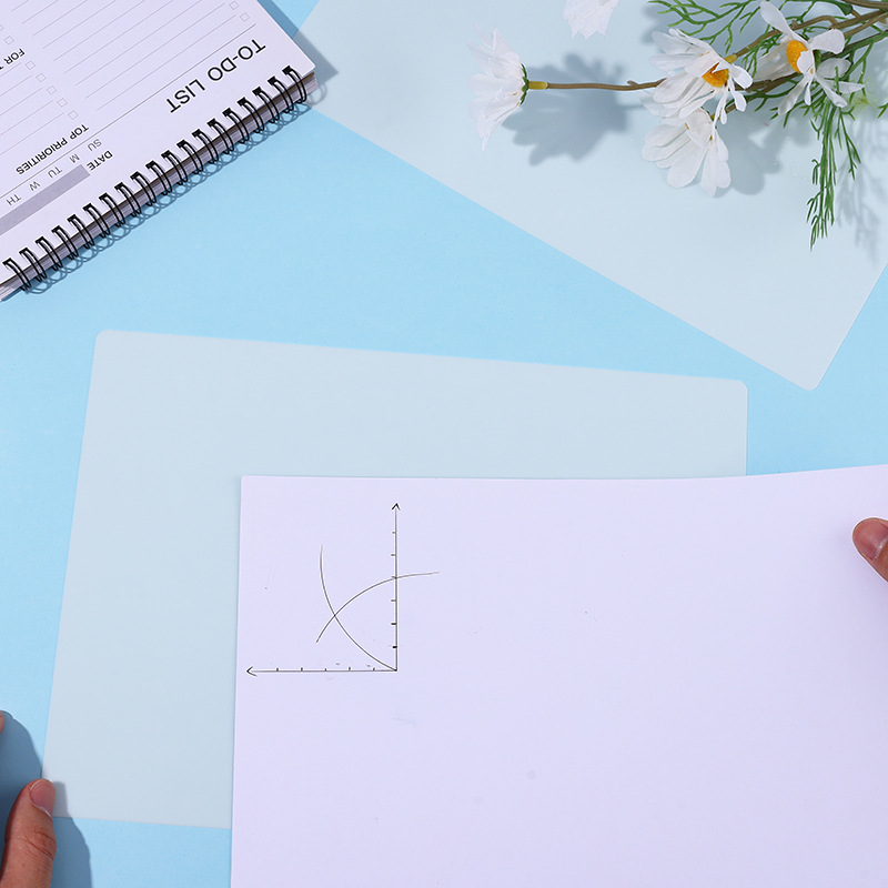 Candy Color A3 Student Silicone Soft Pad Board A4 Writing Student Exam Learning Painting Wholesale