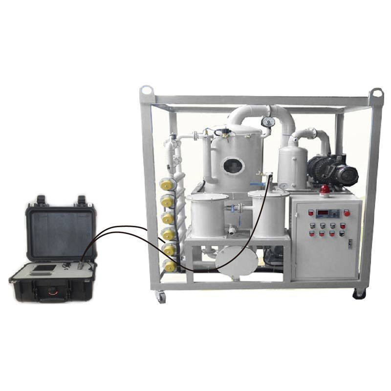 Online Particle Counter Hydraulic Oil Contamination Detector Oil Cleanliness Particle Contamination Tester