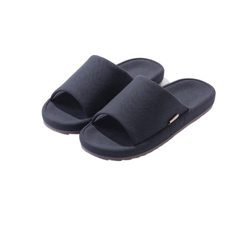 Cross-Border Cotton and Linen Home Silent Slippers Indoor Home Wooden Floor Non-Slip Soft Bottom Cotton Slippers for Men and Women High-End Hotels