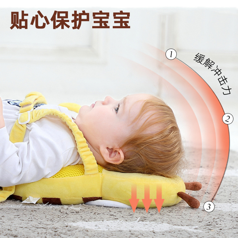 Newest Children's Anti-Fall Pillow, Head Protection Pillow, Baby Anti-Fall Head Artifact, Baby Anti-Fall Cap, Toddler Cap, Cross-Border Wholesale