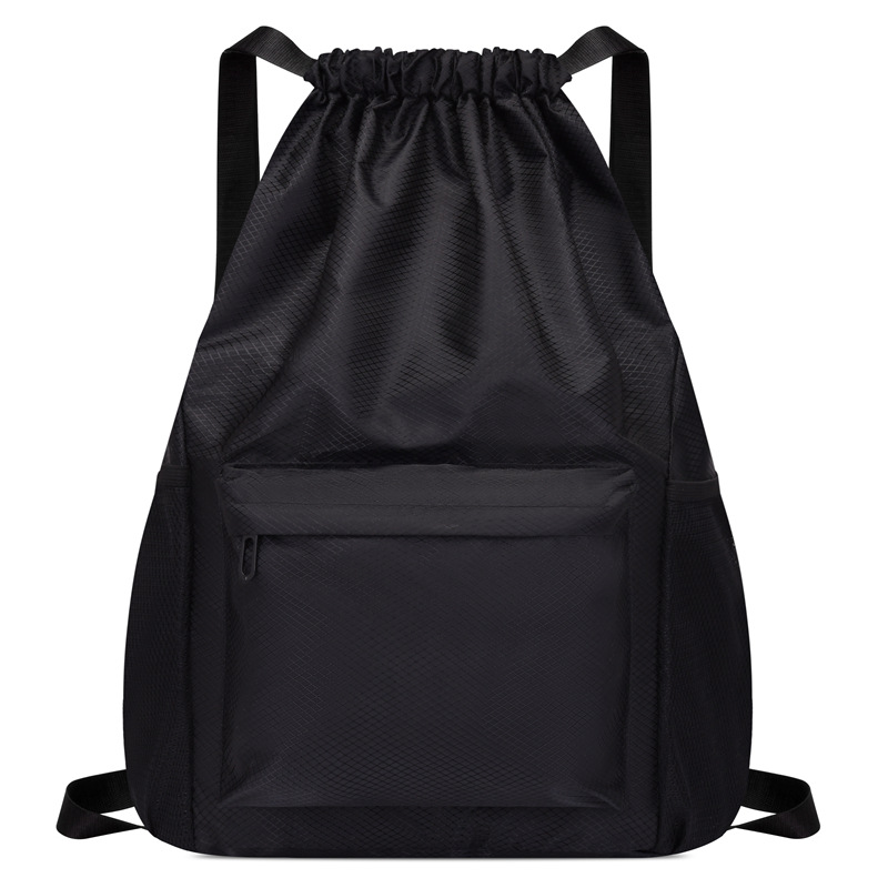 Waterproof Drawstring Pocket Backpack 2023 New Men's and Women's Sports Basketball Bag Travel Agency Travel Simple Backpack