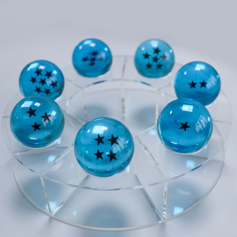 Resin Dragon Ball Three-Dimensional Star Beads Game Crystal Ball Pp Bag Creative Gift Ornament Acrylic Dragon Ball Figure