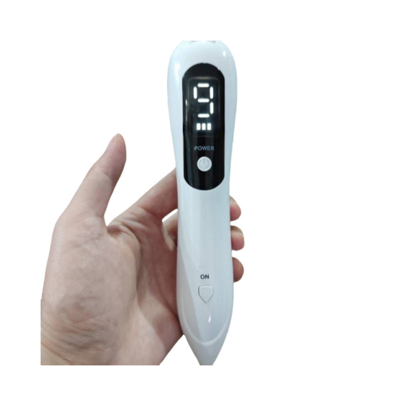 Small white mole removal pen spot removal pen electric beauty spot pen LCD miniature tattoo laser facial beauty instrument