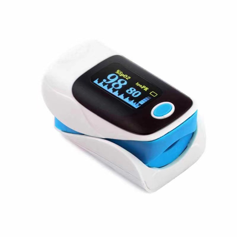 Foreign trade oximeter cross-border CE elderly family sleep monitoring oximeter finger clip pulse heart rate monitoring saturation