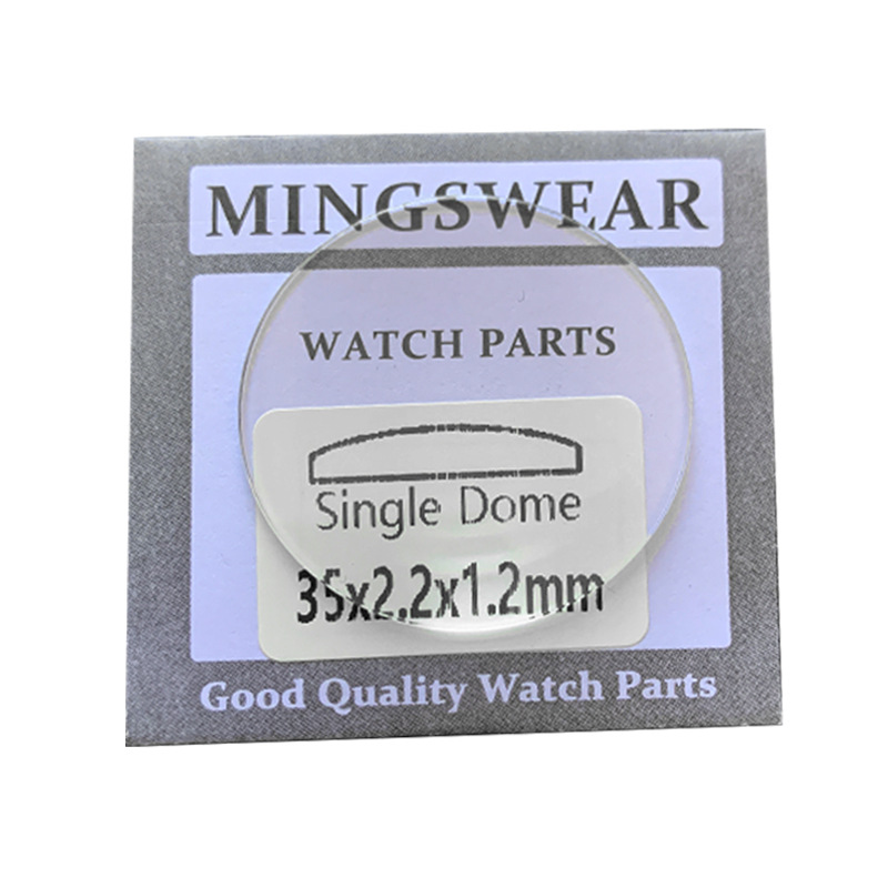 Factory wholesale single bu diameter 18-40mm thick 1.2mm Swiss glass ordinary watch mirror watch accessories