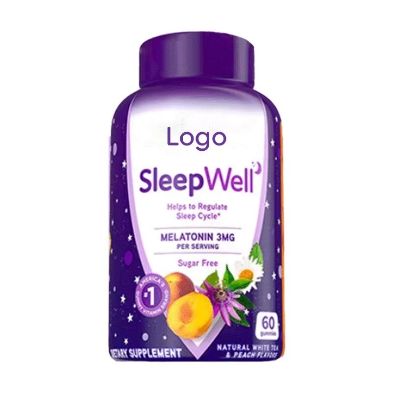 Oem Melatonin Gummies Oem Contract Manufacturer Odm Sleep Gummies Cross-Border Manufacturer