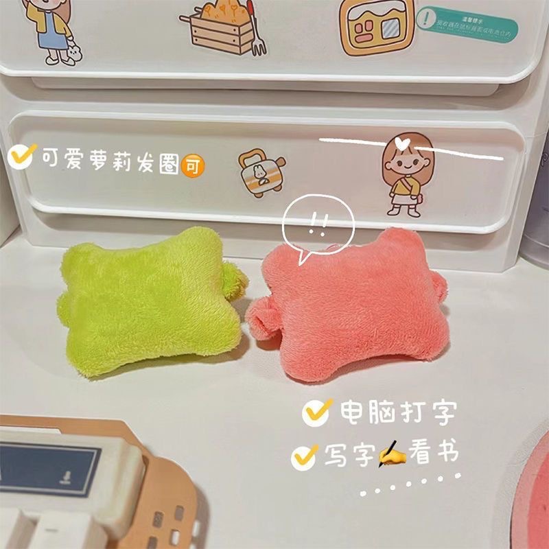 Mouse Pad Wrist Protection Small Pillow Hand Pillow Elastband Keyboard Typing Anti-wear Office Wrist Pillow Hand Pillow