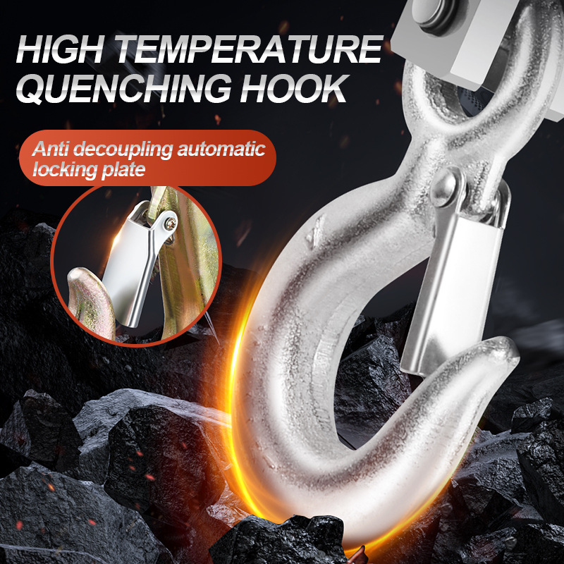 Electronic Crane Scale 2000kg Industrial Lcd Display Digital Scale Satchel Crane Scale 2t Hook Scale 1000kg Crane Scale