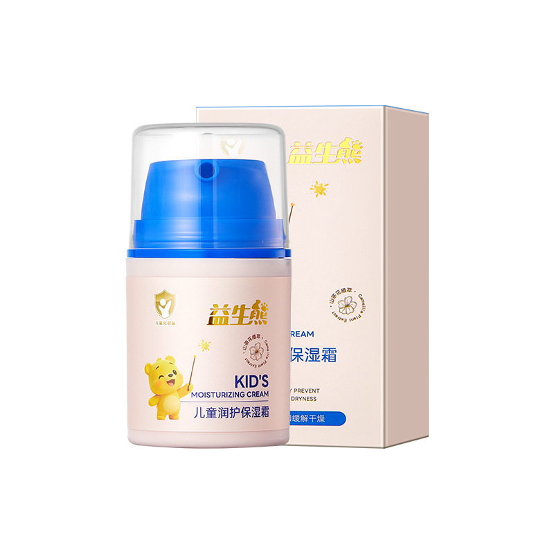 Probiotic Bear Children's Moisturizing Cream Hydrating and Moisturizing Improves Dryness and Cares for Tender Skin Children's Special Cream Wholesale
