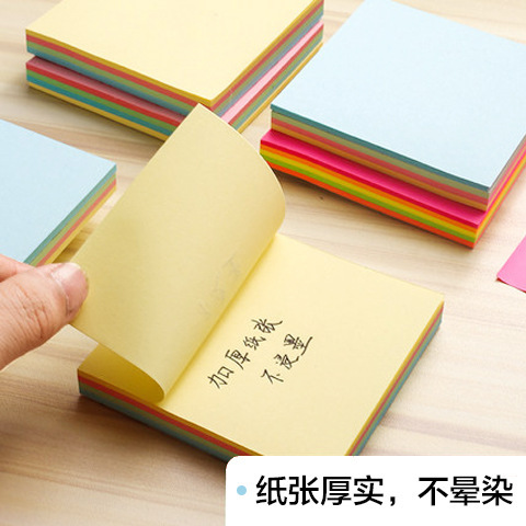 Post-It Notes, Colorful Small Sticky Notes, Take-Out Message Pads, Student Sticky Notes, Note Pads, Factory Direct Sales