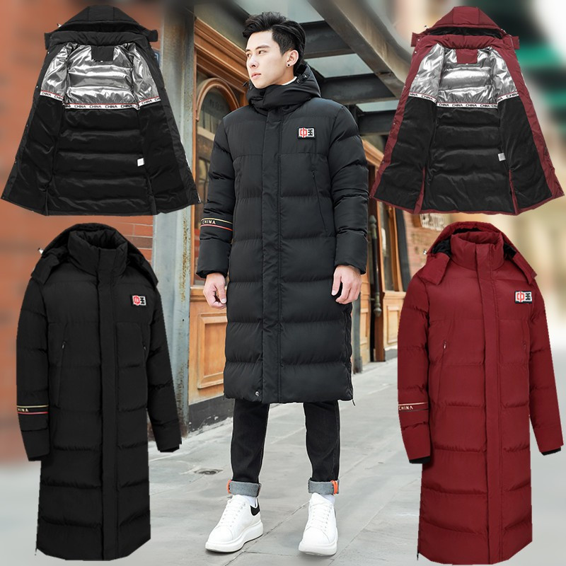 Спортивное пальто для зимних тренировок на открытом воздухе, длинная куртка до колен для мужчин, утепленная, теплая куртка для женщин-студентов