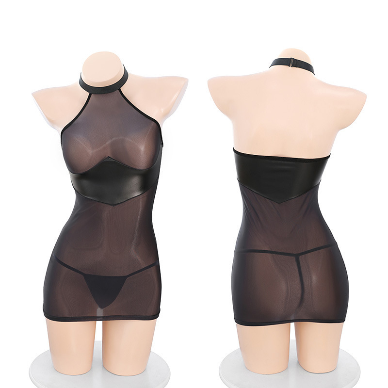 Plus Size Sexy Lingerie for Chubby Women, Tight-Fitting, Hip-Hugging, Seductive, Passionate, Pure Desire, Elastic, Hot, Slimming Uniform F176